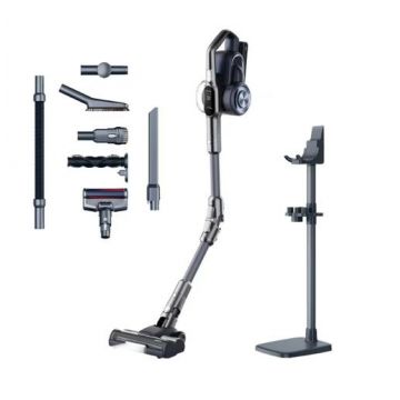 Aspirator vertical fara fir Jimmy H11 Pro Hercules, Putere aspirare 260AW, Autonomie 90 min (Argintiu)