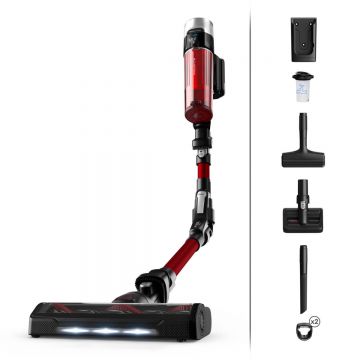 Aspirator vertical fara fir Rowenta X-Force Flex 9.60 Animal Care RH2079WO  250W  putere de aspirare 100 air watts  autonomie 45 min  3 trepte de pute