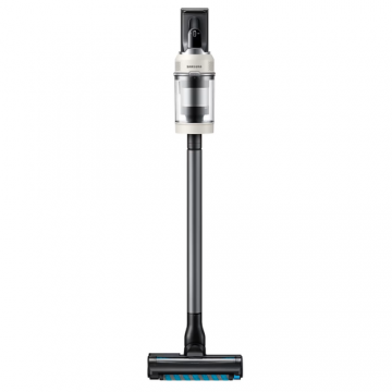 Aspirator vertical Samsung Bespoke Jet AI Lite Pro Extra VS80F28DGS/GE, 770 W, Putere aspirare 280 AW, Motor HexaJet Inverter, Filtrare HEPA, Wi-Fi, AI Cleaning 2.0, Jet Dual Brush+, Perie Pet+, Autonomie 120 minute (Bej)