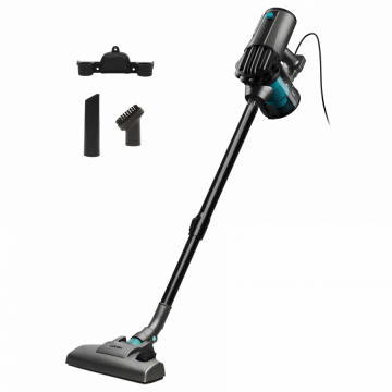 CECOTEC Aspirator ciclonic 2 in 1 Cecotec ThunderBrush 560, Putere 600W, Rezervor 500ml, Tehnologie 180  º, cablu 4.5m, Negru