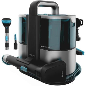CECOTEC Aspirator cu spalare Cecotec Conga 4000 CarpetSpot Clean XL, 400W, putere aspirare 12kpa, rezervor apa detergent, rezervor apa murdara, curatare covoare, tapiterie, saltele, pulverizare, Turcoaz-Gri
