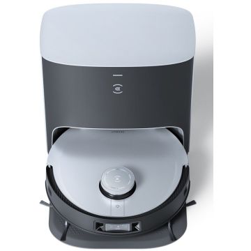 Ecovacs Aspirator robot, Ecovacs, Deebot X1 Plus, cu baza de autocuratare, Negru-Gri