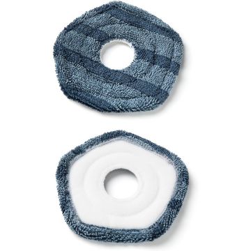 eufy Lavete mop lavabile pentru eufy X10 Pro Omni, set 2 bucati