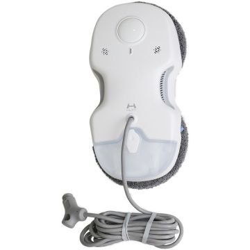 HUTT Robot de aspirare geamuri Hutt C65, modul de curatare umeda, ruta de curatare automata, 24 V, 90W, 75dB, Alb