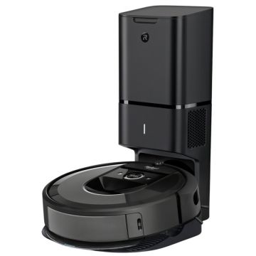 iRobot Roomba Combo i8+ (negru) - Ca nou - Aspirator robot și mop 2 în 1