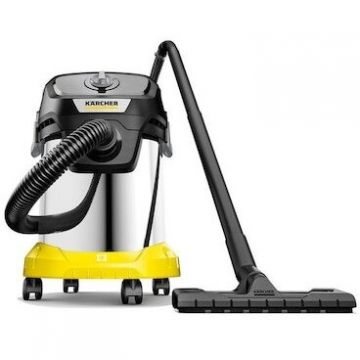 Karcher Aspirator multifunctional Karcher, aspirare umeda si uscata, KWD 3 S V-17/4/20/F, 1000W, Galben-Argintiu