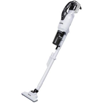 Makita Aspirator vertical Makita DCL286FZW 18V, unitate ciclon, 1.5 l, fara baterie, fara incarcator, Alb