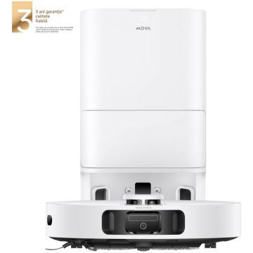 MOVA Robot aspirator si mop MOVA E40 Ultra, 19000Pa, Auto-curatare, Perii anti-incurcare, Statie inteligenta, Alb MOVA Robot aspirator si mop MOVA E40 Ultra, 19000Pa, Auto-curatare, Perii anti-incurcare, Statie inteligenta, Alb