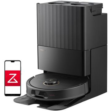 ROBOROCK Aspirator Robot de curatenie  Roborock  Qrevo 5AE, 12000 Pa, Negru