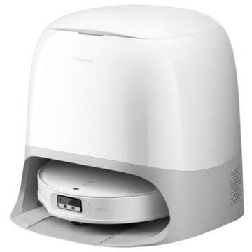 ROBOROCK Aspirator Robot Roborock Qrevo CurvX , 22000 Pa, 6400mAh, cu statie de andocare multifunctionala Thermo+ 3.0, Alb