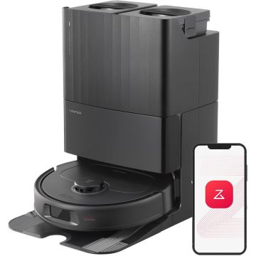 ROBOROCK Aspirator robot Roborock Qrevo Plus, pentru Aspirare & Spalare cu Cartografiere si Wi-Fi, 7000 Pa, Negru ROBOROCK Aspirator robot Roborock Qrevo Plus, pentru Aspirare & Spalare cu Cartografiere si Wi-Fi, 7000 Pa, Negru
