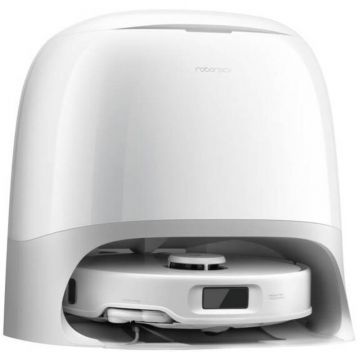 Roborock Qrevo Curv 5A1 - alb - Aspirator robotizat cu mop