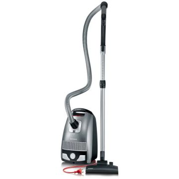 SEVERIN Aspirator cu sac Severin BC 7045, 750 W,  3 litri,  filtru HEPA 13, accesorii pentru parchet si mocheta, Gri