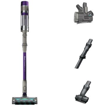 SHARK Aspirator vertical fara fir 2in1 Shark IP1251EUT, DetectClean Pet Flexology, 380W, 21.6V, 0.7L, autonomie 70 min, DuoClean Slim LED, perie Pet Pro, Anti-Hair Wrap Plus, tehnologii Dirt/Floor/Edge Detect, Gri-Mov