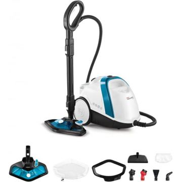 Aparat de Curatat cu Abur Vaporetto Smart 100_B, 1500 W, 2 l, 4 Bar, 110 gr min, Alb Albastru