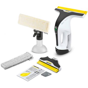 Aspirator Karcher WV 7 Signature Line, de geamuri, 0.15L, Alb/Negru