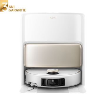 Aspirator robot cu mop Mova V50 Ultra Complete, 24.000Pa, 6400mAh, 220min, Advanced AI SmartSight, statie colectare inteligenta