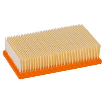 BOSCH Filtru-burduf plat din celuloza Bosch 2607432033, compatibil cu aspiratoarele Bosch GAS 35 L AFC, GAS 35 L SFC+, GAS 35 M AFC, GAS 55 M AFC Professional