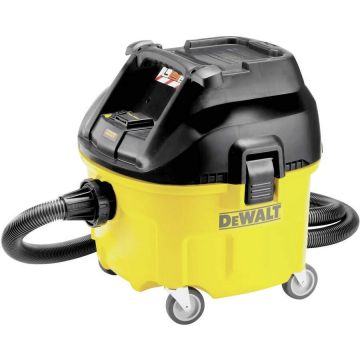 Dewalt Aspirator Umed/Uscat DeWALT Dwv901L, 1400W, 30L, Priza Integrata