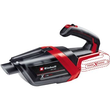 Einhell Aspirator de mana pe acumulator Einhell Expert TE-HV 18/06 Li-Solo Power X-Change 18 V, putere de aspirare de 72 mbar, inclusiv duza pentru spatii inguste, duza pentru tapiterie, duza pentru podea, recipient de praf de 0,6 L, fara acumulator/inca