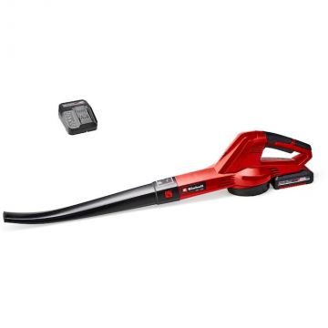 Einhell Suflanta pentru frunze pe acumulator Einhell Power X-Change GE-CL 18 Li E Kit (1x2.0Ah), 18 V, flux aer 210 km/ora,include acumulator 18 V 2.0 Ah + incarcator