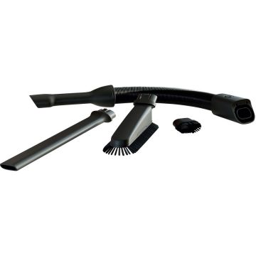 Electrolux Kit accesorii pentru casa si masina Electrolux KIT19, tub flexibil, tub lung pentru zone inguste, perie delicata pentru mobila, perie mica, compatibil cu gama de aspiratoare verticale Pure Q9 si WELL Q6-Q8