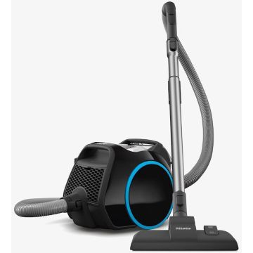 Miele Aspirator fara sac Miele Boost CX1 Blue Pulse, 890 W, 4 trepte de putere, tehnologie Vortex, filtru Hygiene AirClean, negru obsidian