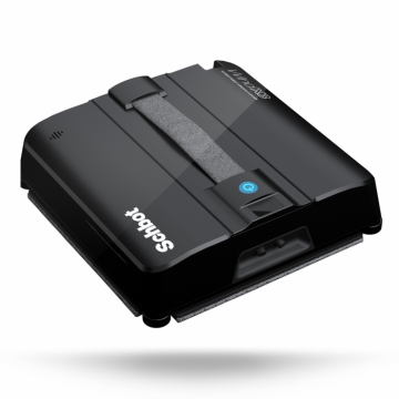 Robot Autonom de Curatare Geamuri Schbot Wind X3,  Pulverizare Automata a Apei, 60 ml, 4 Moduri de Curatare, Senzori Anti - Cadere, Curatare Umeda si Uscata, Tehnologie AI, Negru