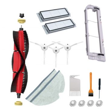 Set 16 accesorii PAA-home, compatibile cu  Xiaomi si Roborock S6, S6 Pure, S6 Max E4 S4, S5 Max, S5, E35, E2 ,S50 S51 S55 E20 E25