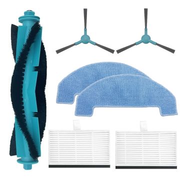 Set accesorii PAA-home compatibile cu Conga 2499 , 1 perie centrala , 2 filtre, 2 perii laterale si 2 lavete