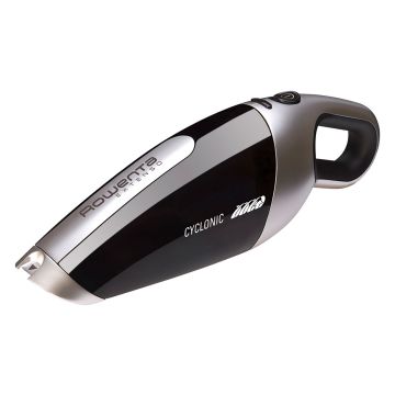 Aspirator de mână fără cablu Rowenta Extenso Dry AC476901  7.2 V  autonomie 16 min  Sistem ciclonic  aspirare uscată  negru/Argintiu