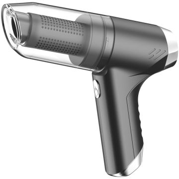 Aspirator de Mana Portabil Z1446 cu Dispozitiv de Suflat Praful 75W Gri