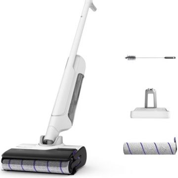 Aspirator Rowenta X-Clean 10 GZ7540WO, vertical cu mop, 200W, 0.67L, Alb