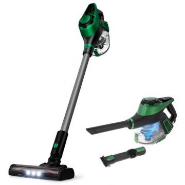 Aspirator Vertical 2in1 AD 7083 Capacitate Colectare 0.8L 15000Pa Filtru HEPA 13 700W Verde