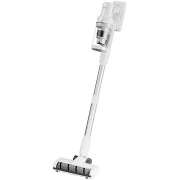 Aspirator Vertical AD 7087 cu Statie de Incarcare si Curatare Igienica Alb