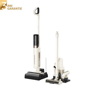 Aspirator vertical cu spalare MOVA K30 Mix 2-in-1 Vacuum cleaner, putere 300W, 18.000Pa, Autonomie 30 min