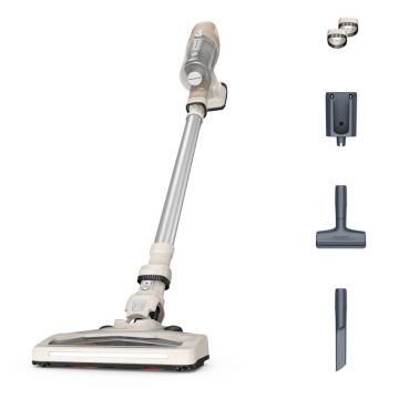 Aspirator vertical Rowenta X-Pert 6.60 Essential RH6830WO  100W  18V  autonomie 45 min  perie cu iluminare LED  recipient praf 0.55L  functie boost  a