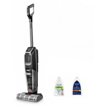 Bissell Aspirator vertical Bissell CrossWave OmniForce Edge Select, uscat-umed, (PTFE), 22W, 69dB, Negru-Gri