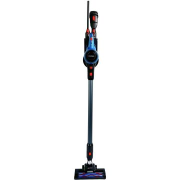 Blaupunkt Aspirator vertical Blaupunkt VC6010, 9000 Pa, 2 viteze, 3 niveluri de filtrare , 18 V, 100W, Albastru
