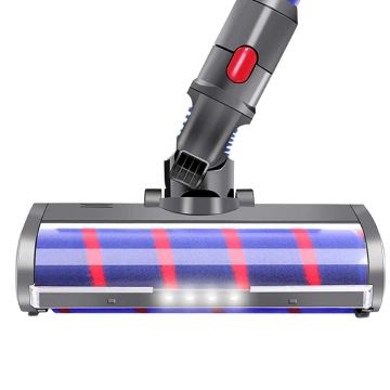 Perie cu rola moale pentru Dyson V7 V8 V10 V11 cu led