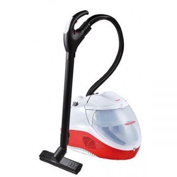 POLTI Aspirator cu abur Polti Vaporetto Lecoaspira FAV 50, 2450W, Alb-Rosu