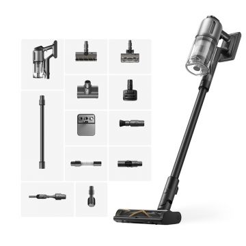 RESIGILAT-Aspirator vertical fara fir Dreame Z30 Cordless Stick Vacuum, 22.000Pa, 3200mAh, autonomie 90 min