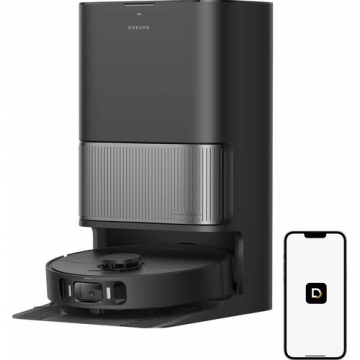 Robot de Aspirare L40 ULTRA RLL77SE 11000Pa cu Statie Automata Negru