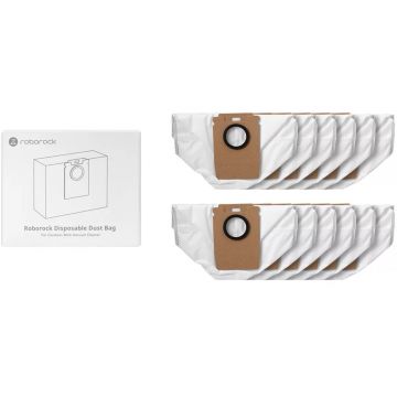Saci de praf pentru Roborock H60 Hub - 12 buc