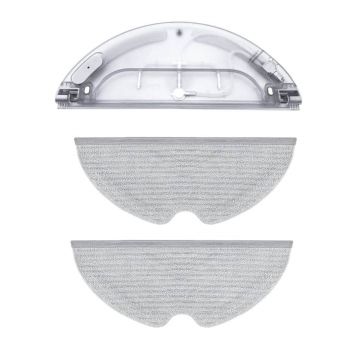 Set 1 rezervor de apa si 2 lavete praf Paa-home compatibil cu Xiaomi Mi Robot Vacuum-Mop 1C, STYTJ01ZHM, SKV4093GL