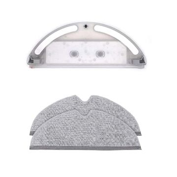Set 1 rezervor de apa si 2 lavete praf Paa-home compatibil cu Xiaomi Roborock / Xiaowa S5 S6 S50 S51 S55 S60 S61 S65 E25 E35 E20