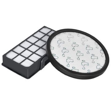 Set 2 filtre Rowenta X-TREM POWER CYCLONIC modele RO69.... Cod  ZR006001