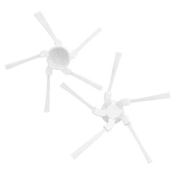 Set 2 perii laterale compatibile Dreame Bot W10/W10 PRO Albe