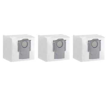 Set 3 saci praf de la PAA-home pentru statia aspiratorului Roborock Q7 M5+ , Q7 L5+ , Q7 TF+B