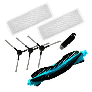 Set accesorii PAA-home®, compatibil cu aspiratoarele Xiaomi Viomi V2/ V3, / V2 PRO/ V3 PRO/ 2 filtre, 3 perii laterale, 1 perie centrala, 1 unealta cu